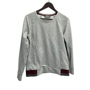The North Face❤️Grey Jersey Crew Neck Sweatshirt Size M